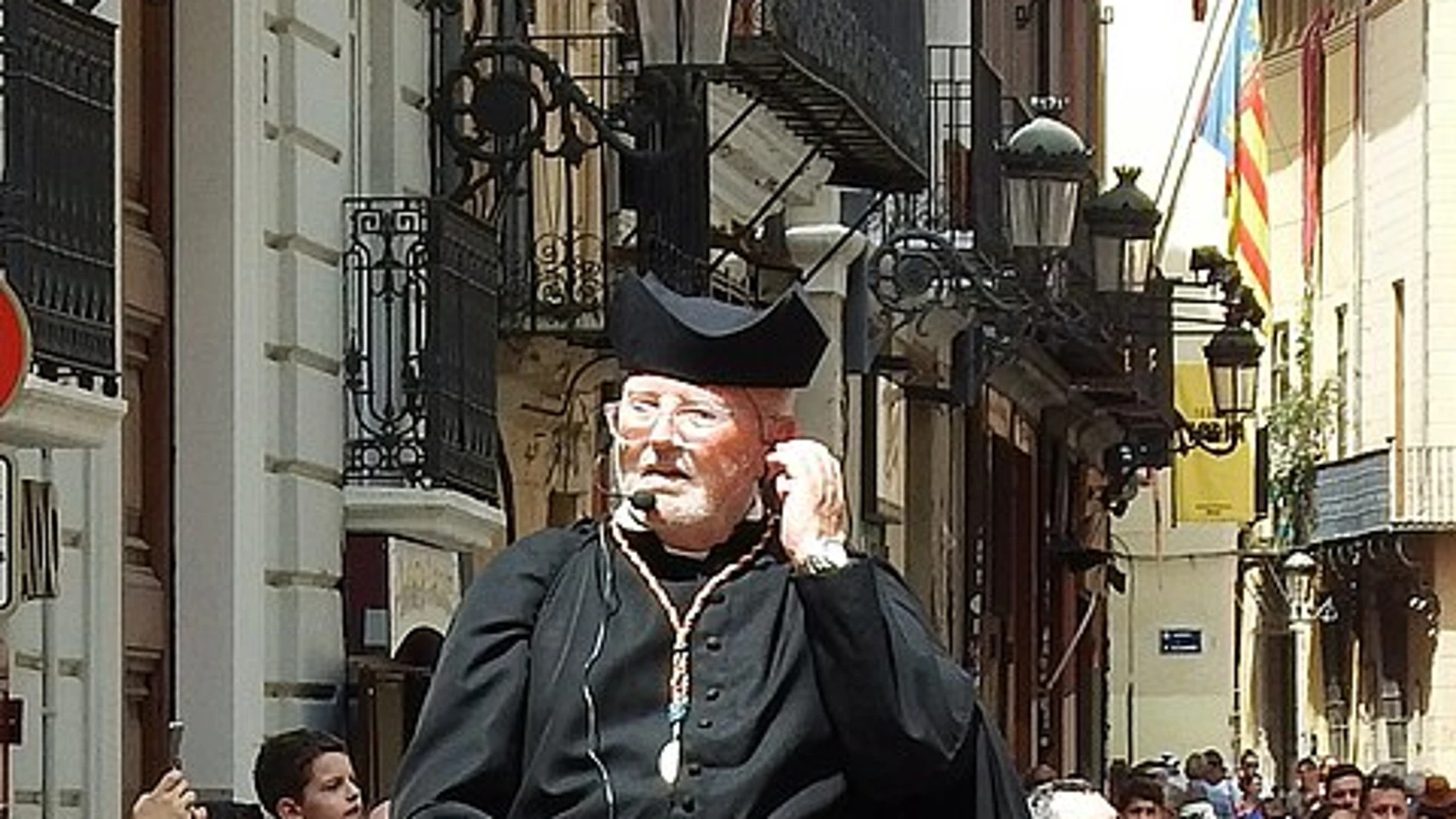 El primer seglar Capellà de les Roques en el Corpus Christi de Valencia, Donis Martín