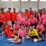 Participantes en el torneo de fútbol sala celebrado durante la jornada deportiva de El Pozo Alimentación