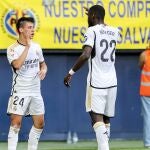 Rüdiger felicita a Arda Güler tras uno de sus goles