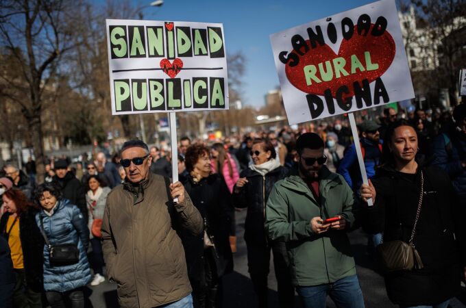 MADRID.-Una nueva manifestación por la Sanidad Pública recorrerá este domingo las calles de Madrid