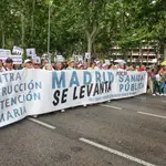 Nueva manifestación en Madrid para defender la sanidad pública