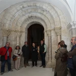Influencers y comunicadores relevantes participan en una jornada organizada por la Diputación para poner en valor la huella de Cluny en la provincia de Palencia