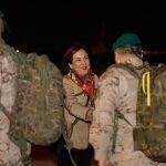 UE.- Robles recibe a los soldados del último contingente de la UE en Mali: "España y sus Fuerzas Armadas son referentes"