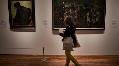 Exposición 'Arte y transformaciones sociales en España (1885-1910)' presentada en el Museo del Prado de Madrid
