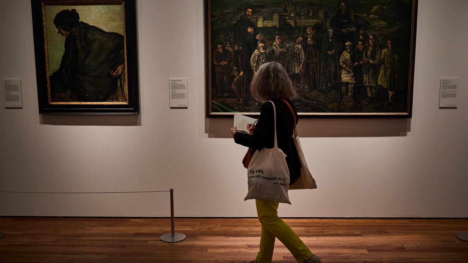 Exposición 'Arte y transformaciones sociales en España (1885-1910)' presentada en el Museo del Prado de Madrid. © Alberto R. Roldán / Diario La Razón. 20 05 2024