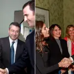 Veinte años de aquel saludo durante los Premios Príncipe de Asturias en la que la periodista Letizia Ortiz saludaba al Príncipe Felipe, ahora reyes de España