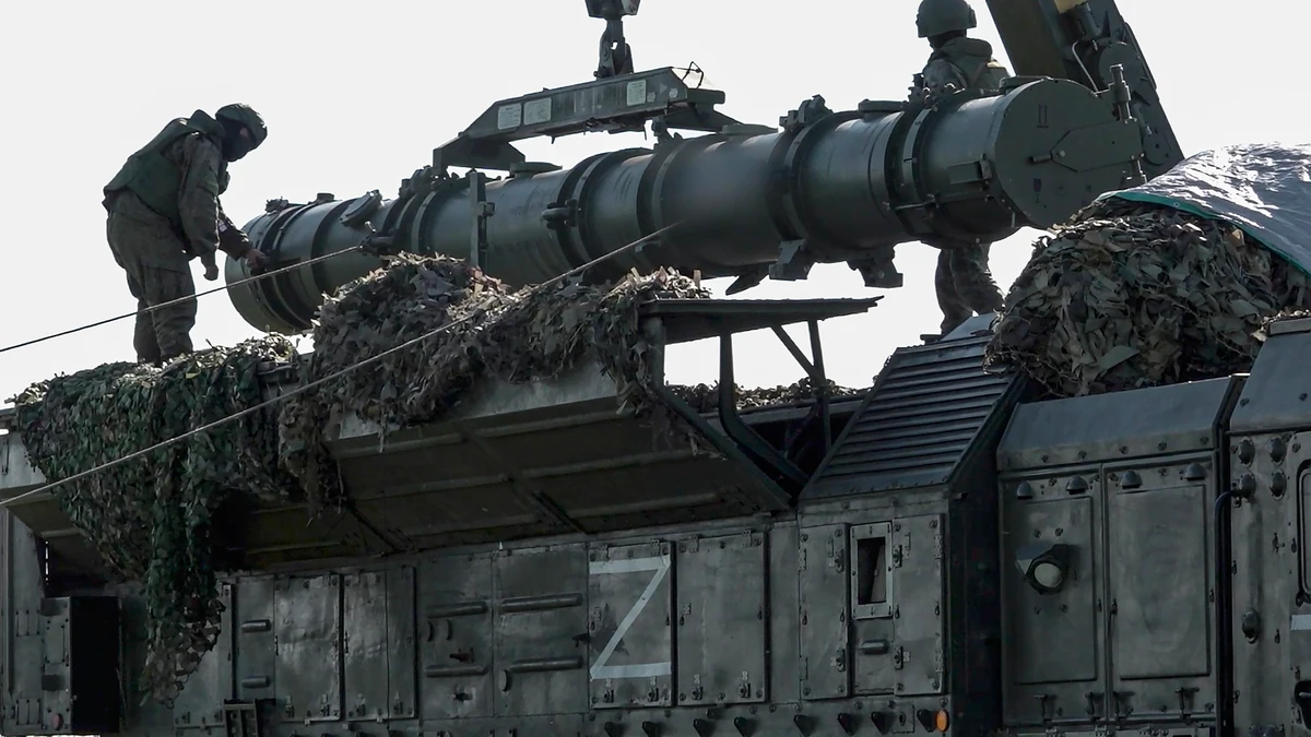 Putin inicia las maniobras con armas nucleares tácticas en la frontera con Ucrania