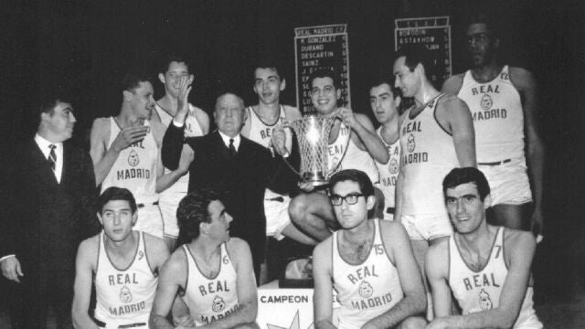 El Real Madrid, campeón de Europa en 1965