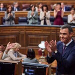 Sesión Plenaria en el Congreso de los Diputados. Comparecencia del presidente del Gobierno Pedro Sanchez. Asis