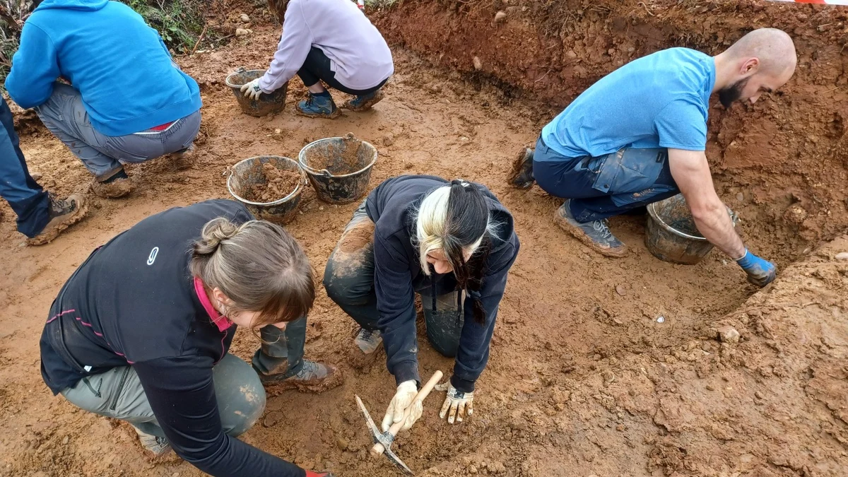 Hallan herramientas líticas en un yacimiento que compararán con Atapuerca