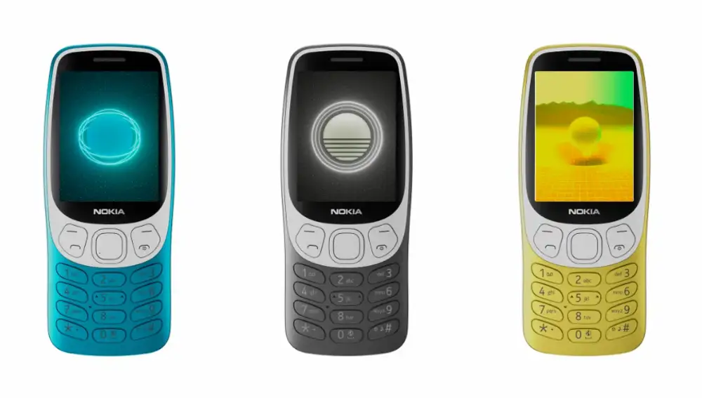Colores disponibles para el nuevo modelo del Nokia 3210