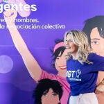 Yolanda Díaz clausura un acto sobre las mujeres en el diálogo social y la negociación colectiva