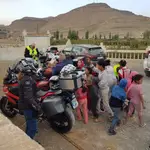 Varios integrantes de 'Lápices Moteros' en Marruecos