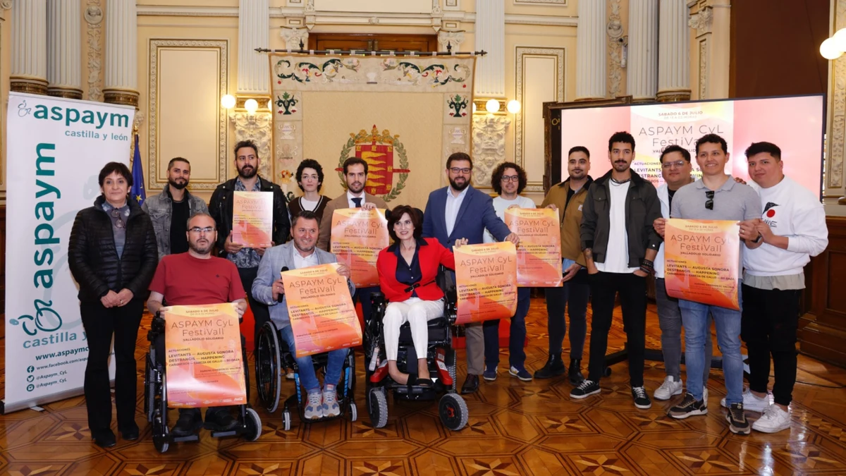 Valladolid acogerá el 6 de julio el festival solidario e inclusivo ‘Festivall’ de ASPAYM CyL