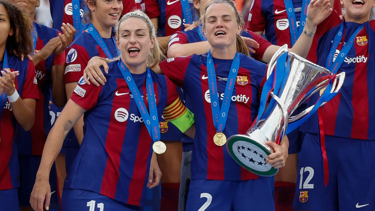 Aitana y Alexia dan al Barcelona su tercera Copa de Europa