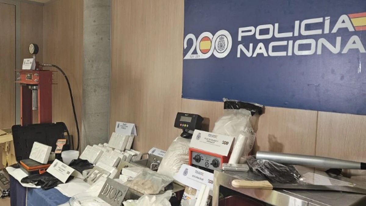 La Policía desmantela el primer macro laboratorio de clorhidrato de cocaína