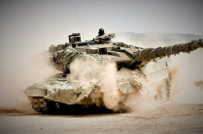 Carro Leopardo 2E español, uno de los más modernos de Europa