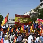 El PP se manifiesta en Madrid contra el Gobierno de Sánchez y la amnistía