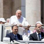 Pope Francis celebrates a mass on World Children's Day at Saint Peter's Square