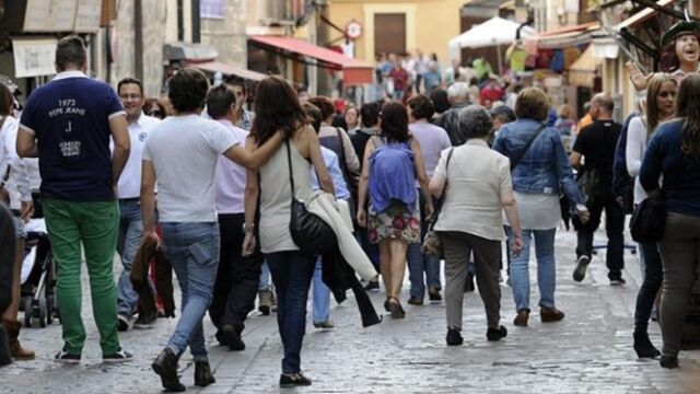 Turistas en la ciudad de Toledo.