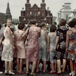 «Red Square Girls», una imagen del artista tomada en Moscú en 1981
