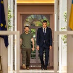 Visita de Zelenski a Pedro Sánchez en el Palacio de la Moncloa@Gonzalo Pérez Mata 