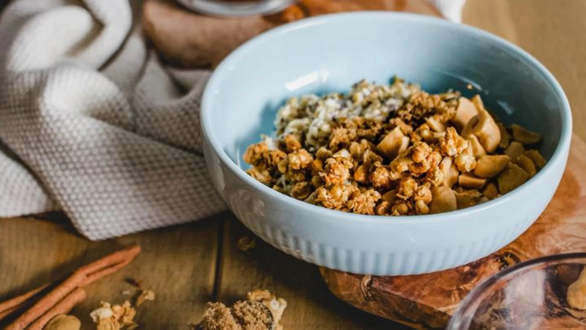 En la imagen, un bowl de cereales