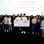 Entrega de los premios en Circulo Empresarial Leonés