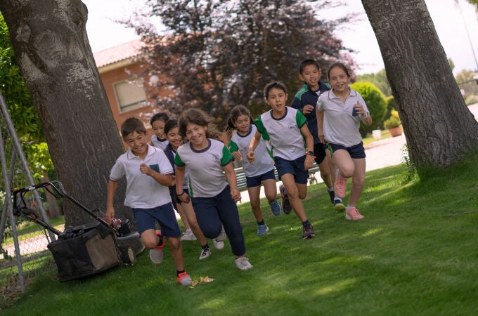 El único colegio con doble titulación de Castilla y León está considerado como uno de los mejores de España