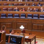 Bancos vacios en el Congreso de los Diputados. David Jar