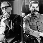 Dmitri Shostakovich y Stalin.