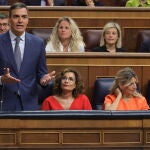 Sánchez asiste a la última sesión de control al Gobierno en el Congreso de los Diputados antes de las elecciones europeas