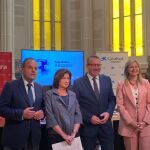 Acto de presentación hoy del informe Panorámica Alicante de la Cámara de Comercio de Alicante