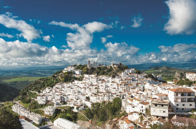 Vista de Casares (Málaga)