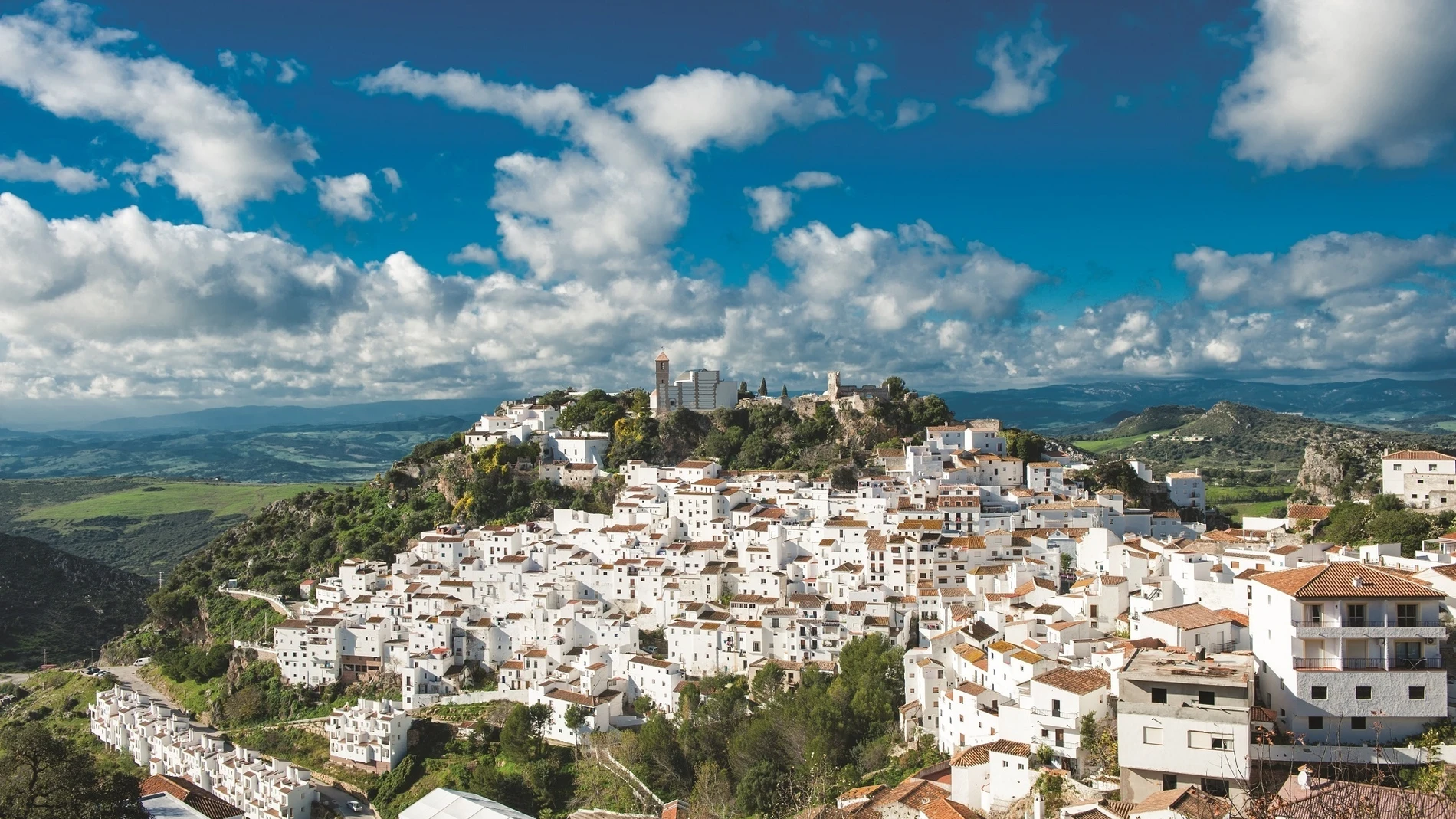 Vista de Casares (Málaga)
