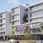 Infografía del edificio residencial que la compañía realiza en Miami Dade (EE UU)