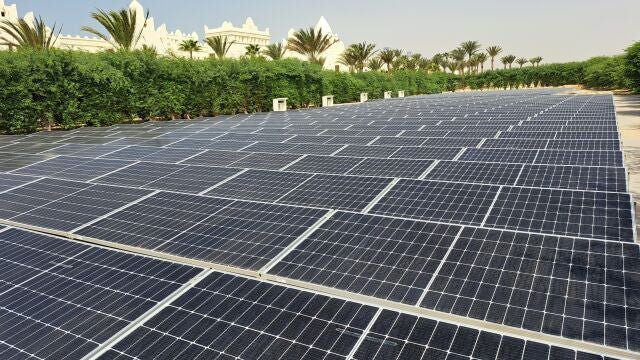 Placas solares en los hoteles de la cadena RIU