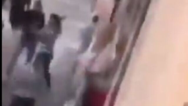 Un momento de los incidentes
