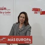 La procuradora socialista y portavoz del Comité de Campaña de las europeas del PSOE, Rosa Rubio