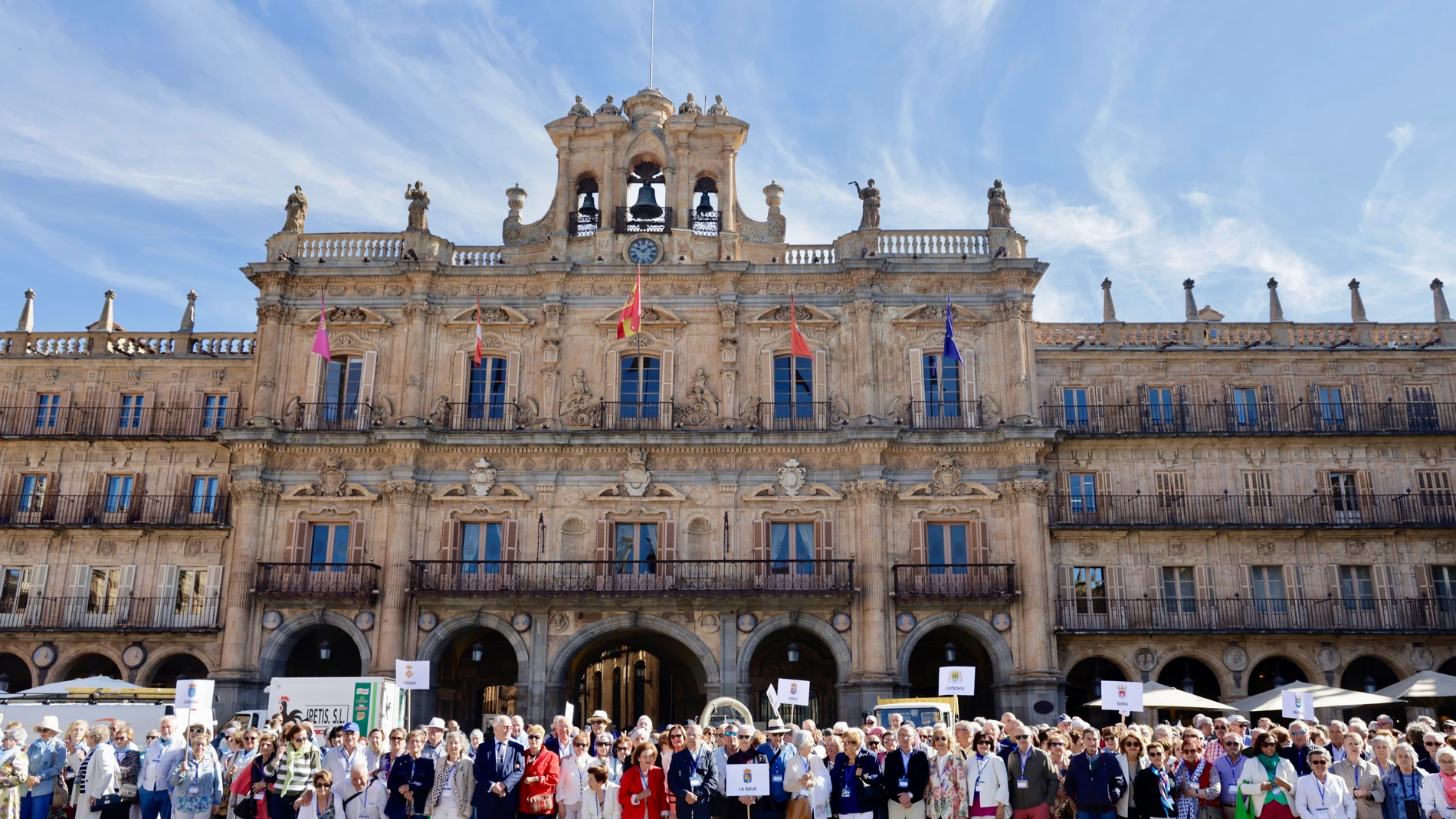 Los jubilados de Telefónica toman las calles de Salamanca