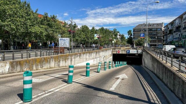 Obras en Majadahonda: desde este lunes, el túnel de la Gran Vía estará cortado