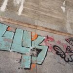 En los últimos años, el puente ha sido pasto de los grafitis