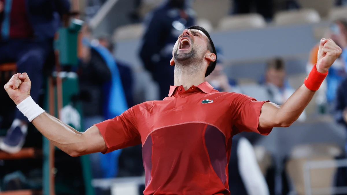 Djokovic sobrevive en Roland Garros ante Musetti más allá de las 3:00 de la madrugada