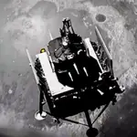 Chang&#39;e-6 aterrizando en la Luna