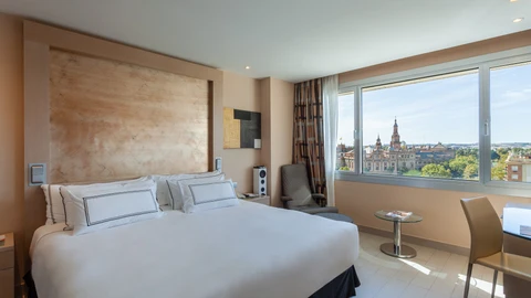 Las vistas del Meliá Sevilla son espectaculares
