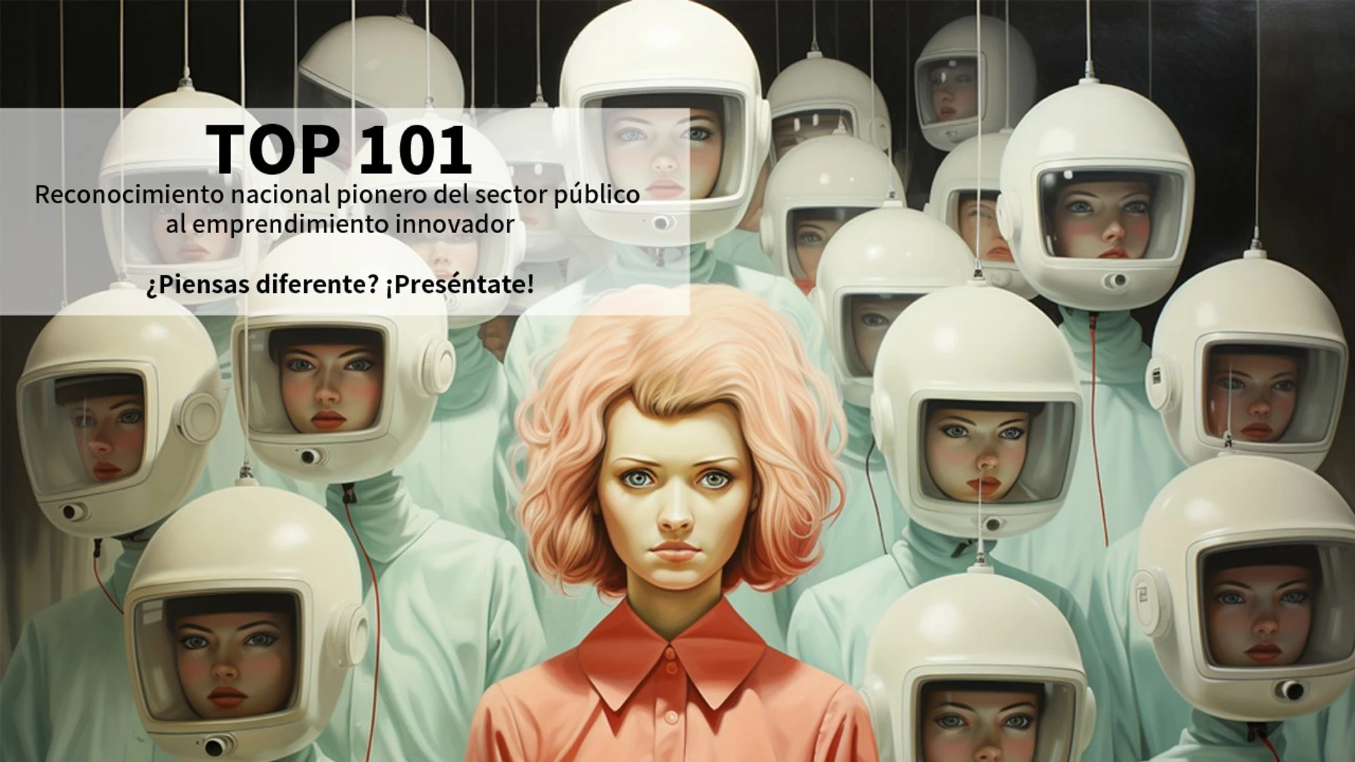 Cartel de la convocatoria del concurso "Top 101 Spain Up Nation"