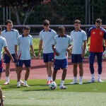 Entrenamiento Selección española de fútbol