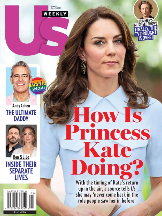 Kate Middleton en la portada de este miércoles