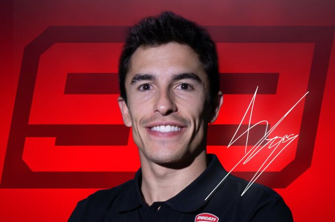 Marc Márquez se vestirá de rojo Ducati a partir de 2025