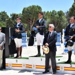 Uno de los podios del Campeonato de España